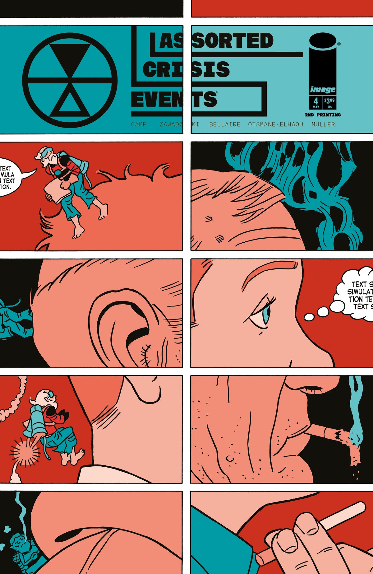 Assorted Crisis Events #4 2nd Printing (Mature)