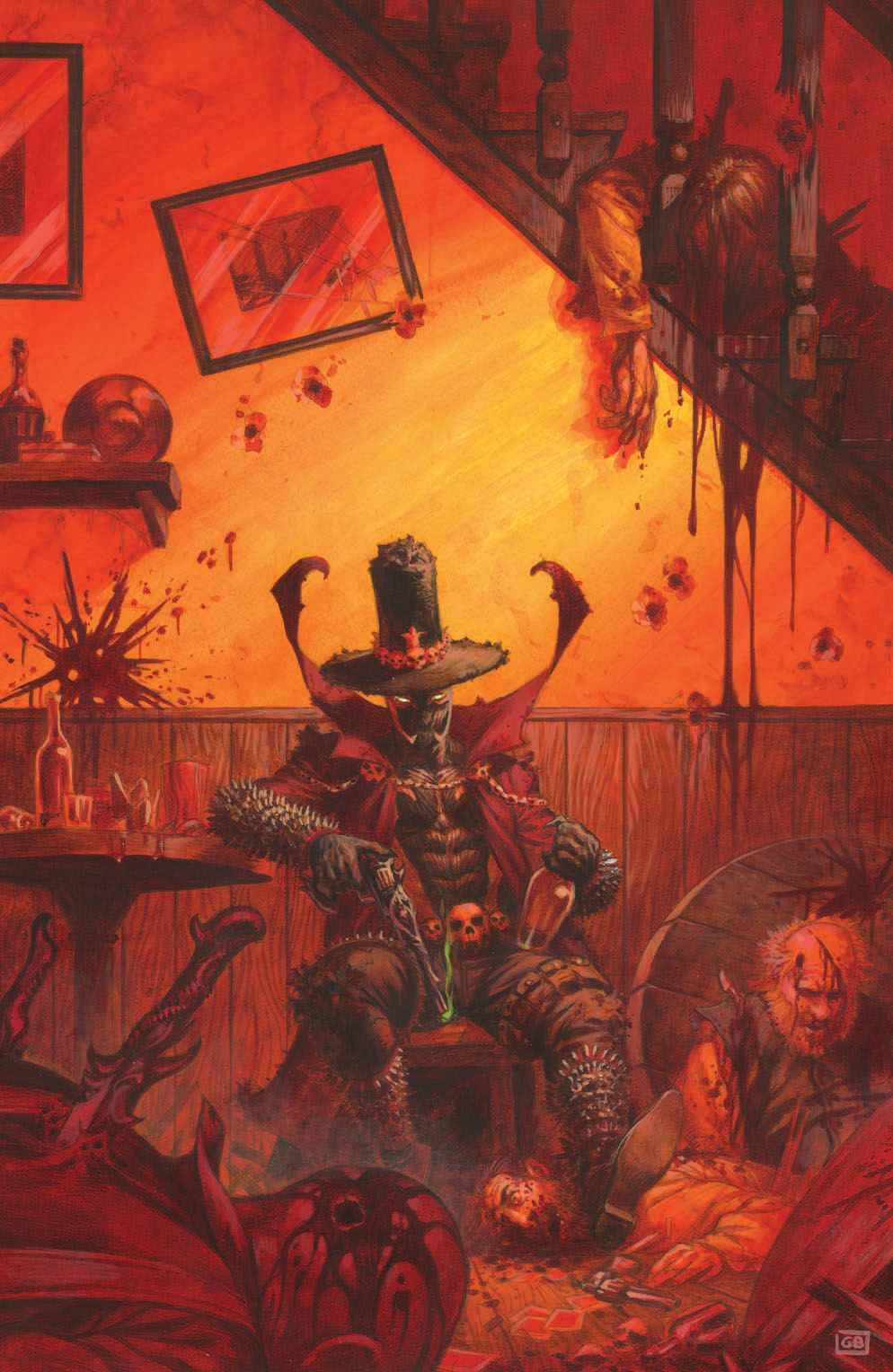 Deadly Tales Of The Gunslinger Spawn #20 Cover B Gianenrico Bonacorsi Virgin Variant