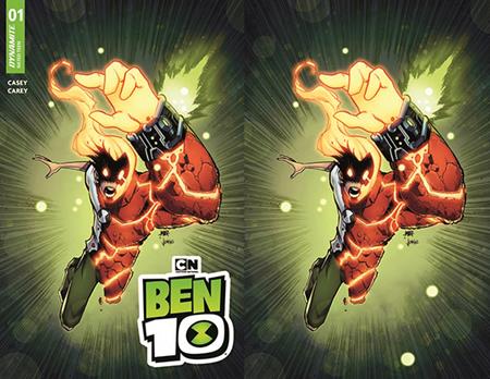 Ben 10 #1 Cvrs Zi & Zj Chris !Mber Heatblast Dynamite Com Exclusive (Bundle Of 2) Variant Limited to 100 Copies Allocations May Occur