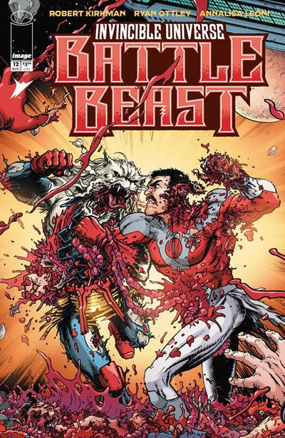 Invincible Universe Battle Beast #12 Cvr C Inc 1:10 Chris Burnham & Brian Reber Connecting Var