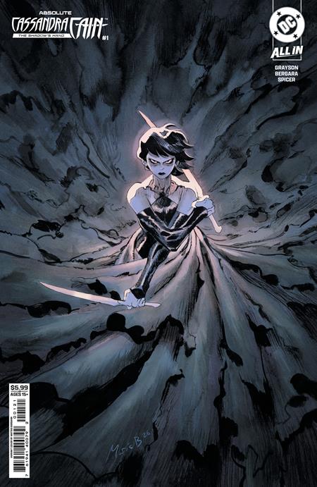 Absolute Cassandra Cain The Shadows Hand #1 (One Shot) Cover B Matias Bergara Card Stock Variant