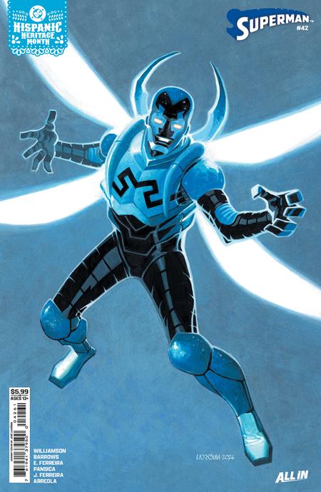 Superman #42 Cover F Jose Ladronn Hispanic Heritage Month Card Stock Variant (Kingdom Of Zod)