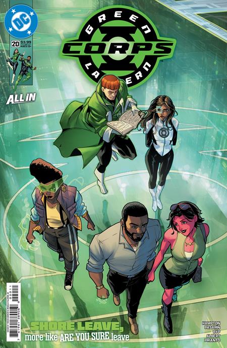Green Lantern Corps #20 Cover A Travis Mercer & Romulo Fajardo Jr
