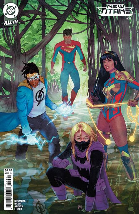 New Titans #39 Cover B Kevin Wada Card Stock Variant