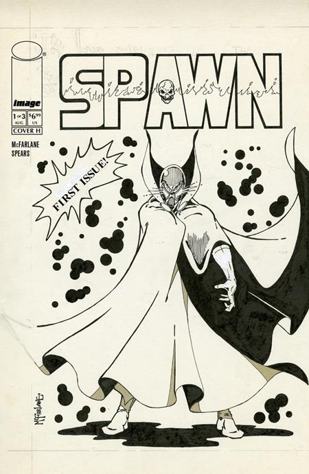 Spawn 77 #1 (Of 3) Cover H Inc 1:100 Todd Mcfarlane Original 1977 Variant