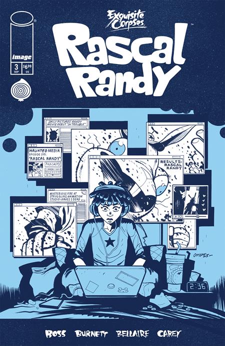 Exquisite Corpses Rascal Randy #3 (Of 5) Cover C Dylan Burnett Polybagged With Collectible Card Variant (Mr)