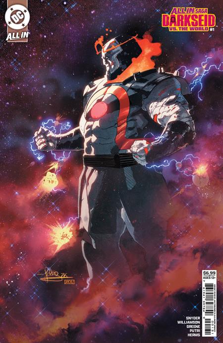 DC All In Saga Darkseid Vs The World #1 (One Shot) Cover C Javi Fernandez Card Stock Variant