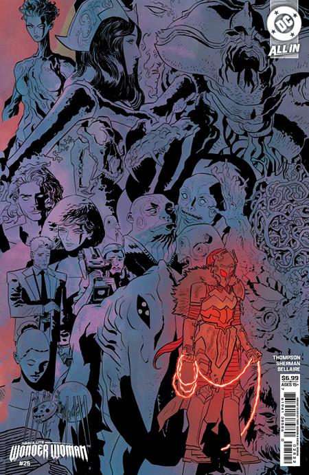 Absolute Wonder Woman #25 Cover J Hayden Sherman Right Connecting Card Stock Variant