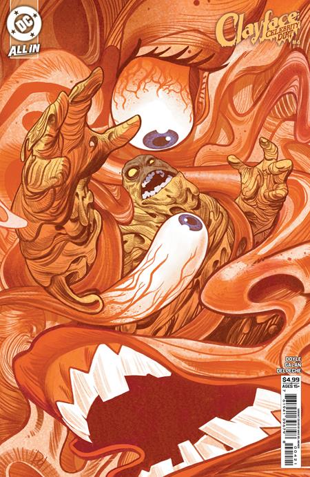 Clayface Celebrity Dirt #4 (Of 6) Cover B Mike Del Mundo Card Stock Variant