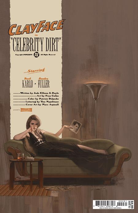 Clayface Celebrity Dirt #4 (Of 6) Cover C Marc Aspinall Card Stock Variant