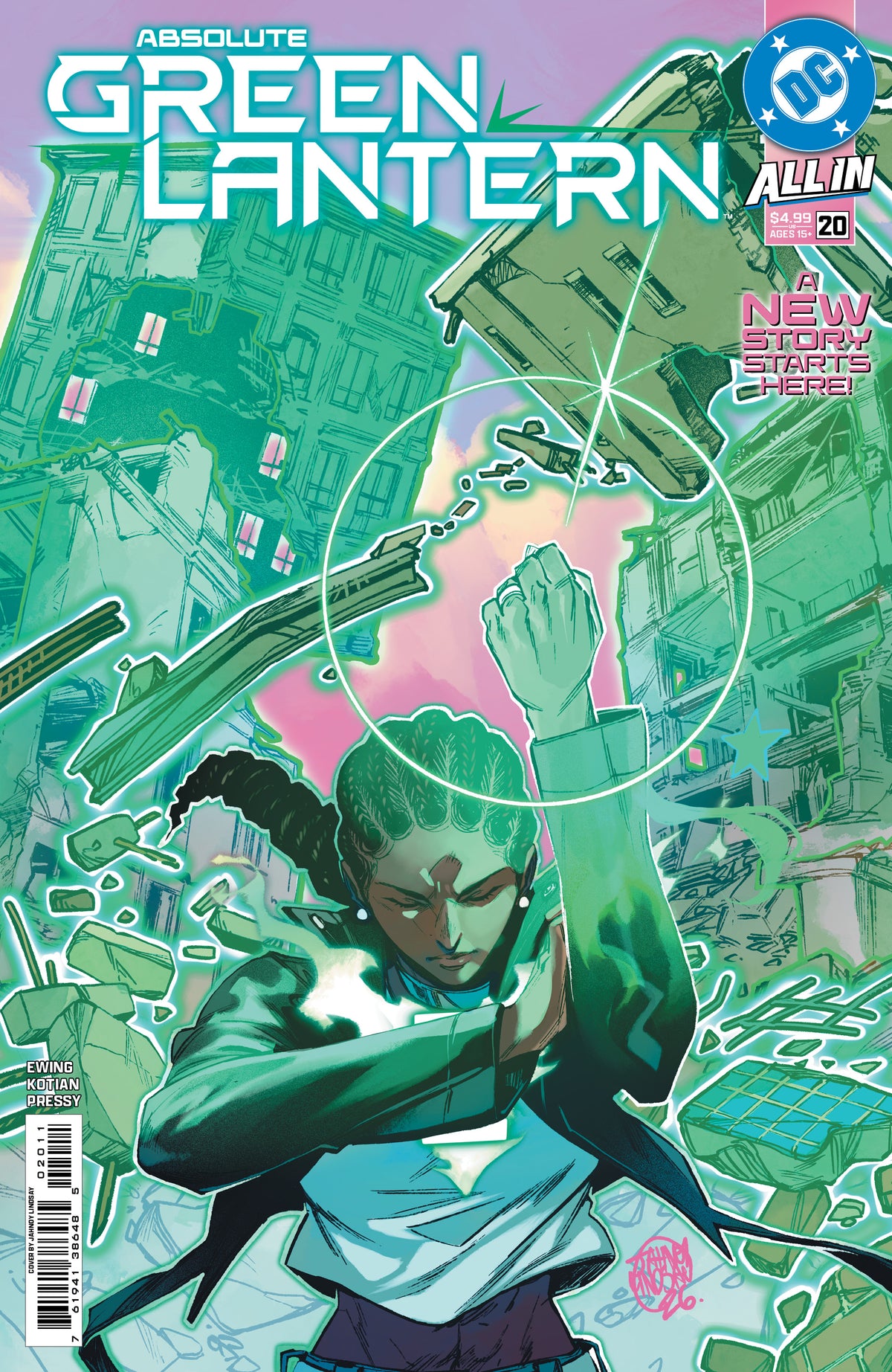 Absolute Green Lantern #20 Cover A Jahnoy Lindsay