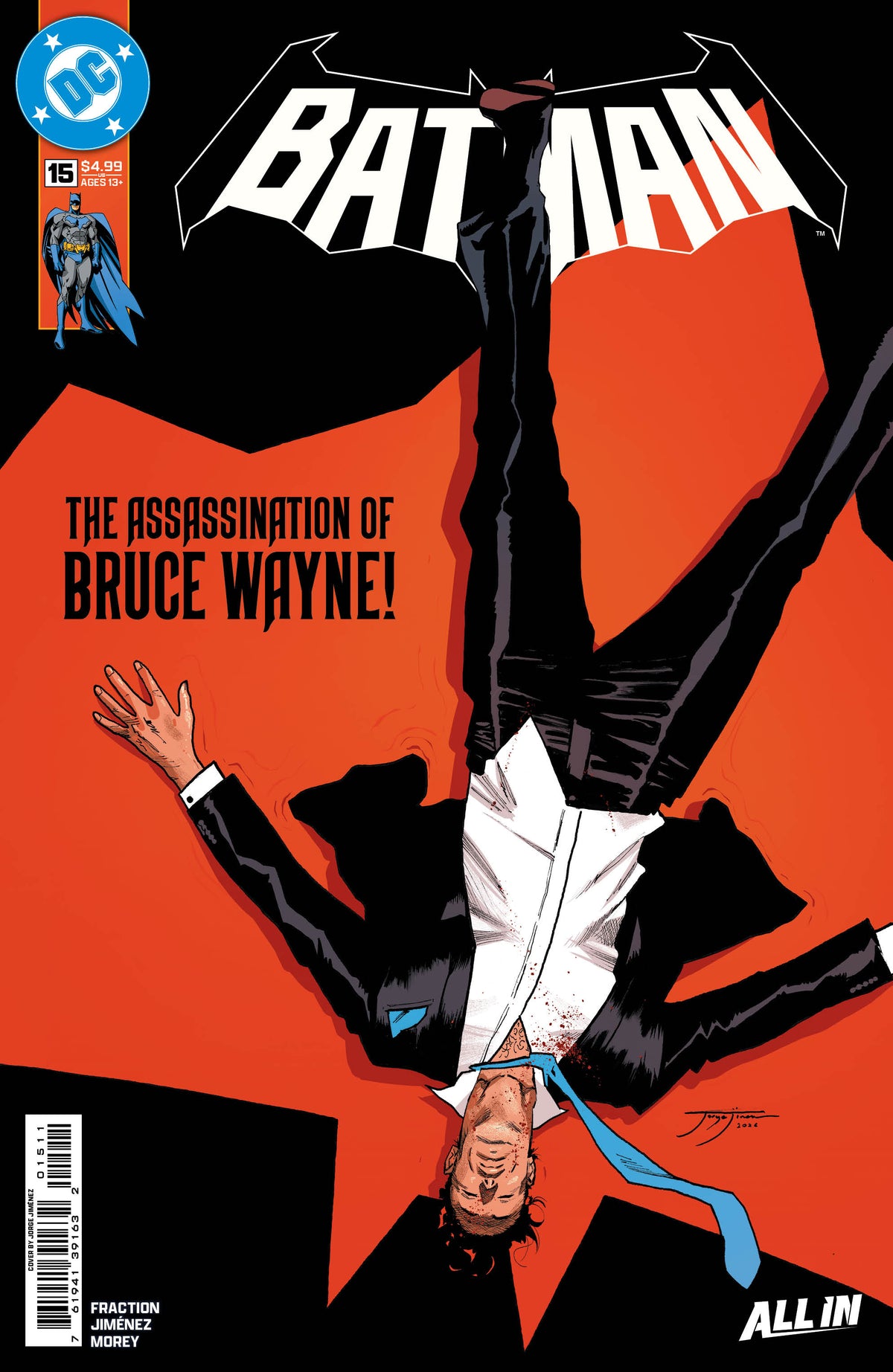 Batman #15 Cover A Jim Cheung Card Stock Variant