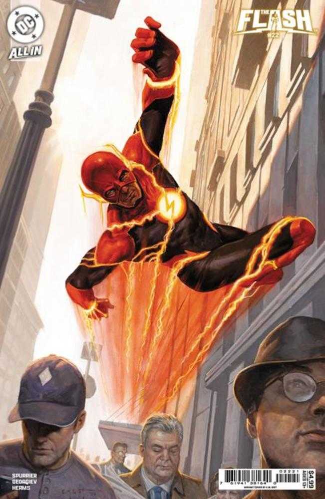 Flash #22 Cover B Em Gist Card Stock Variant