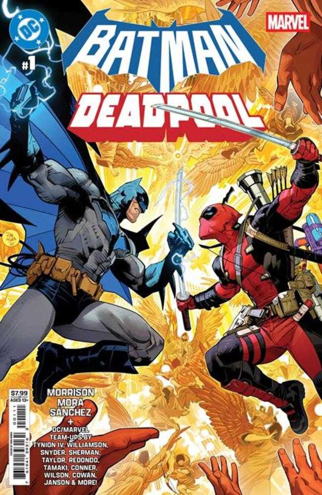 DC Marvel Batman Deadpool #1 (One Shot) Cover A Dan Mora Imperfect