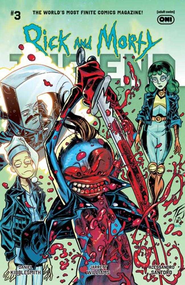 Rick And Morty The End #3 (Of 6) Cover D Inc 1:20 Tom Fowler Variant