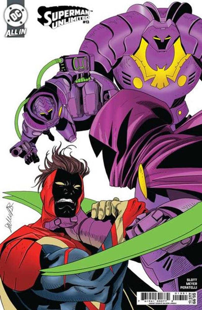Superman Unlimited #13 Cover D Salvador Larroca Card Stock Variant (The Reign Of The Superboys)