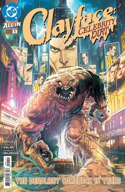 Clayface Celebrity Dirt #1 (Of 6) Cover A Fran Galan