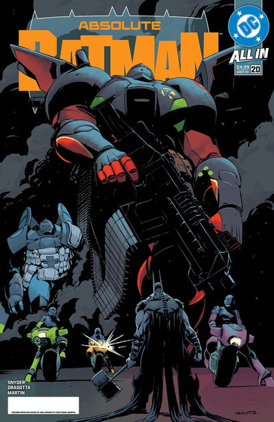 Absolute Batman #20 Cover A Nick Dragotta (Replacement Copies/2nd Print)