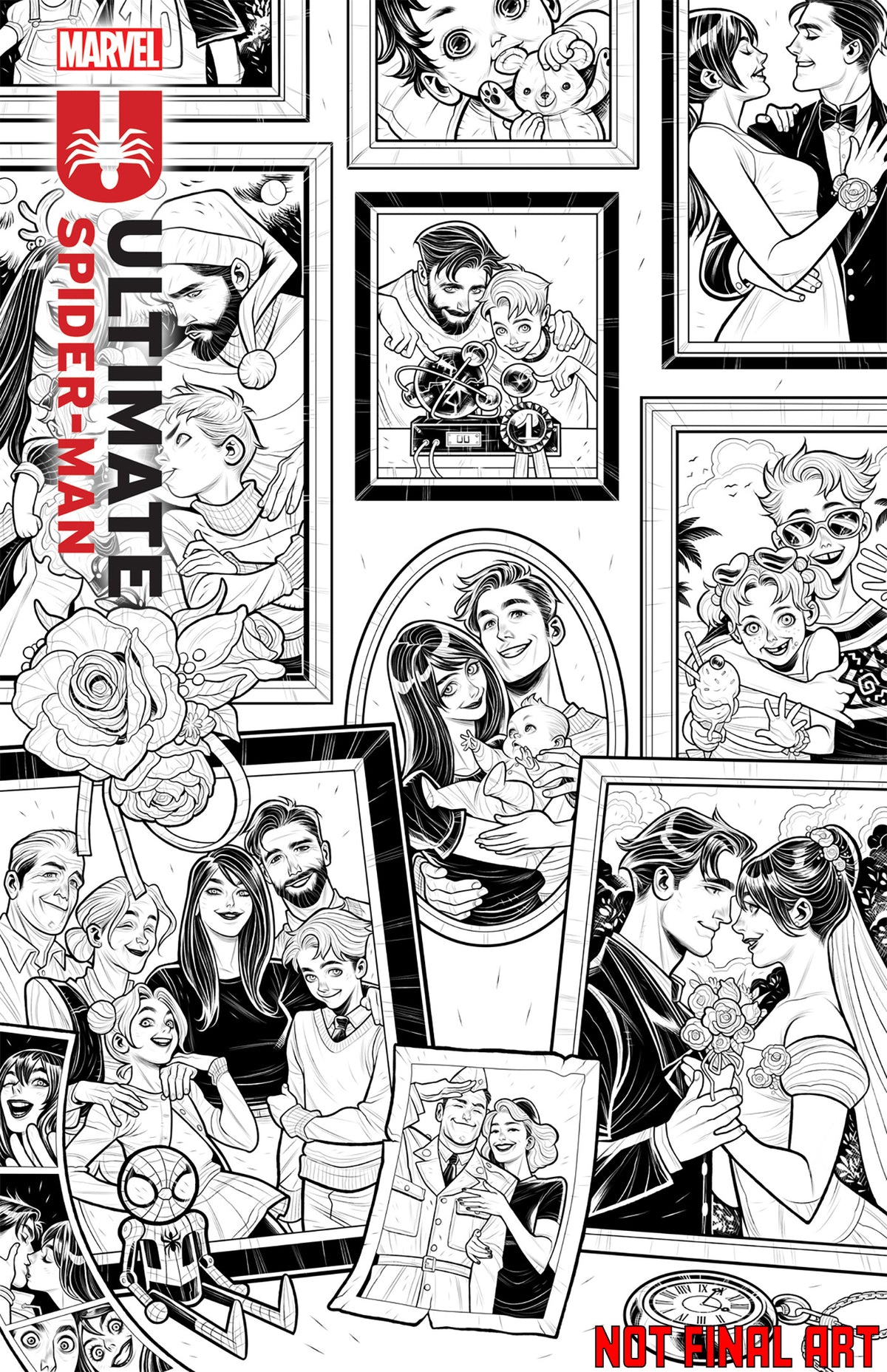 Ultimate Spider-Man #24 Elizabeth Torque Variant