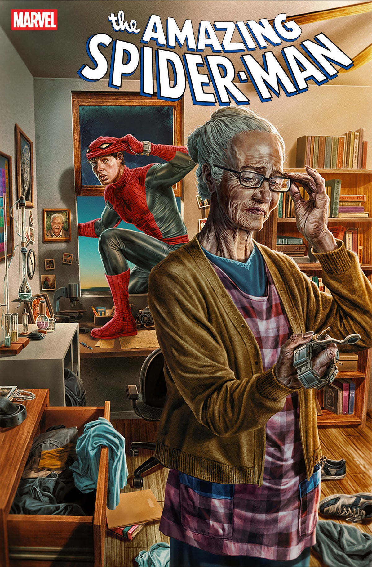Amazing Spider-Man #35 Lee Bermejo Amazing Visions Variant