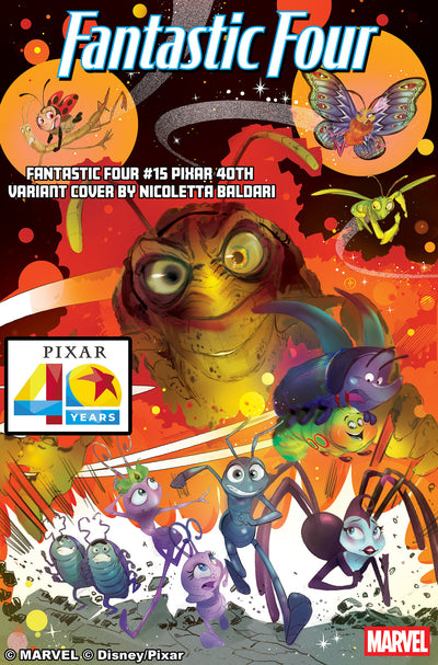 Fantastic Four #15 Nicoletta Baldari Pixar 40 Th Variant