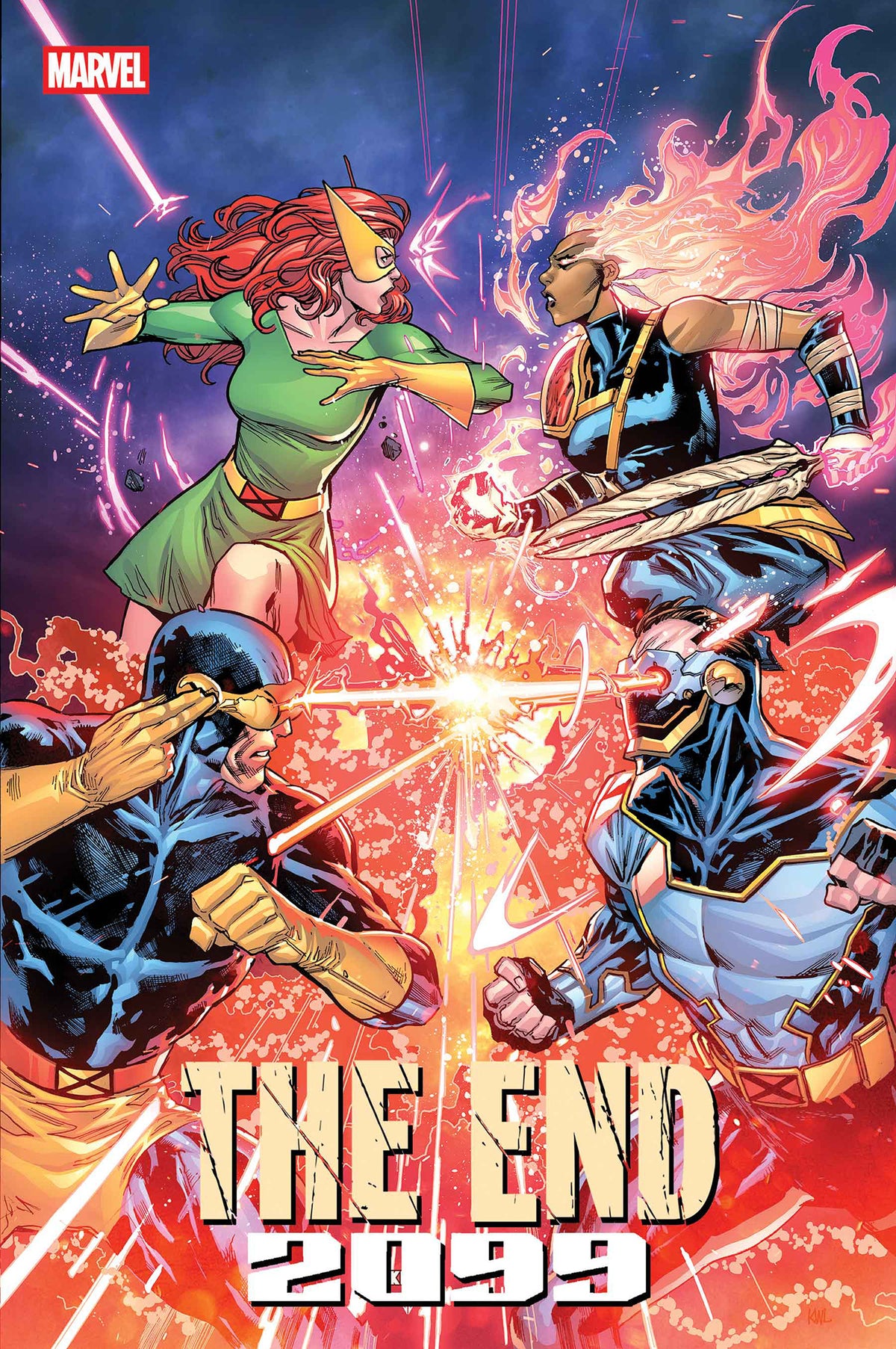 The End 2099 #3 Ken Lashley Battle Variant