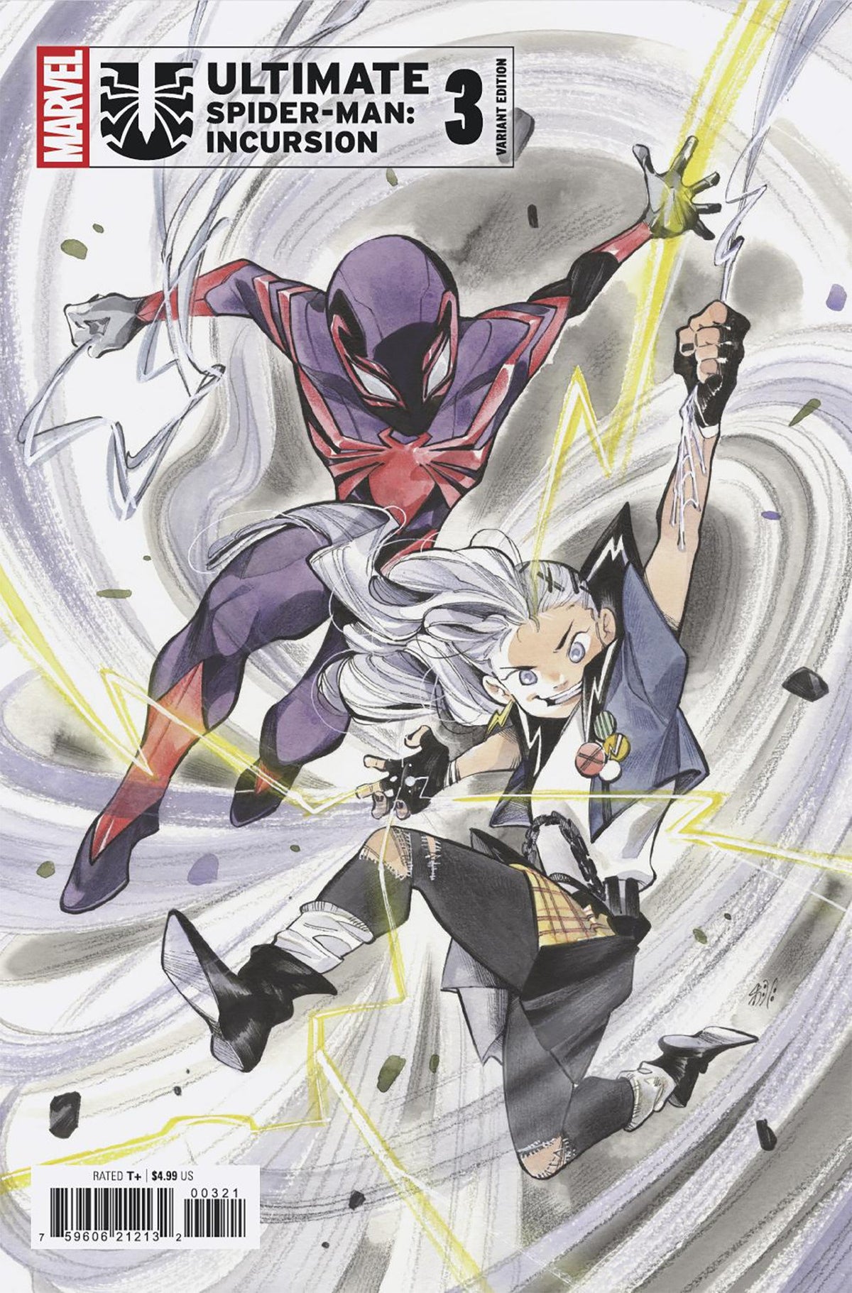 Ultimate Spider-Man: Incursion #3 Peach Momoko Variant