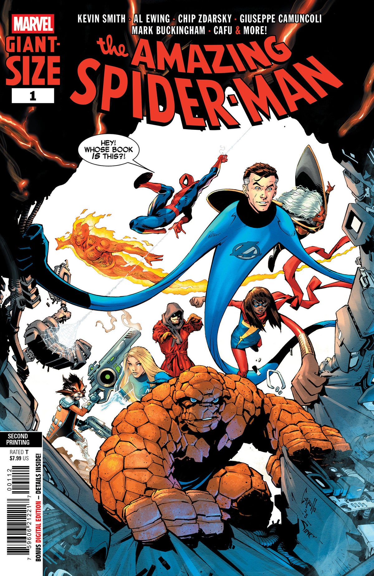 Giant-Size Amazing Spider-Man #1 Greg Capullo 2nd Print Variant