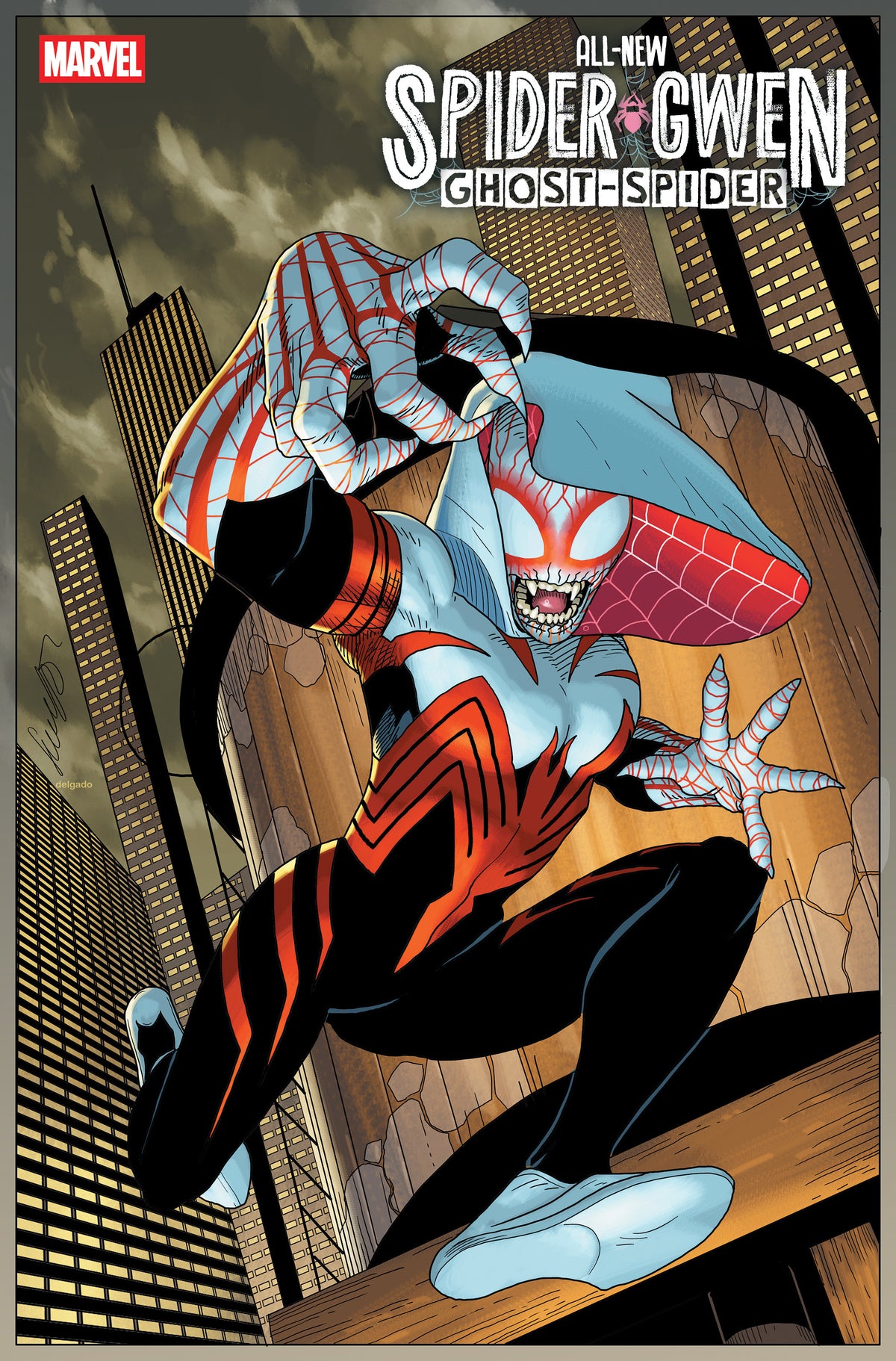 All New Spider Gwen: The Ghost Spider #5 Salvador Larroca Knullified Variant