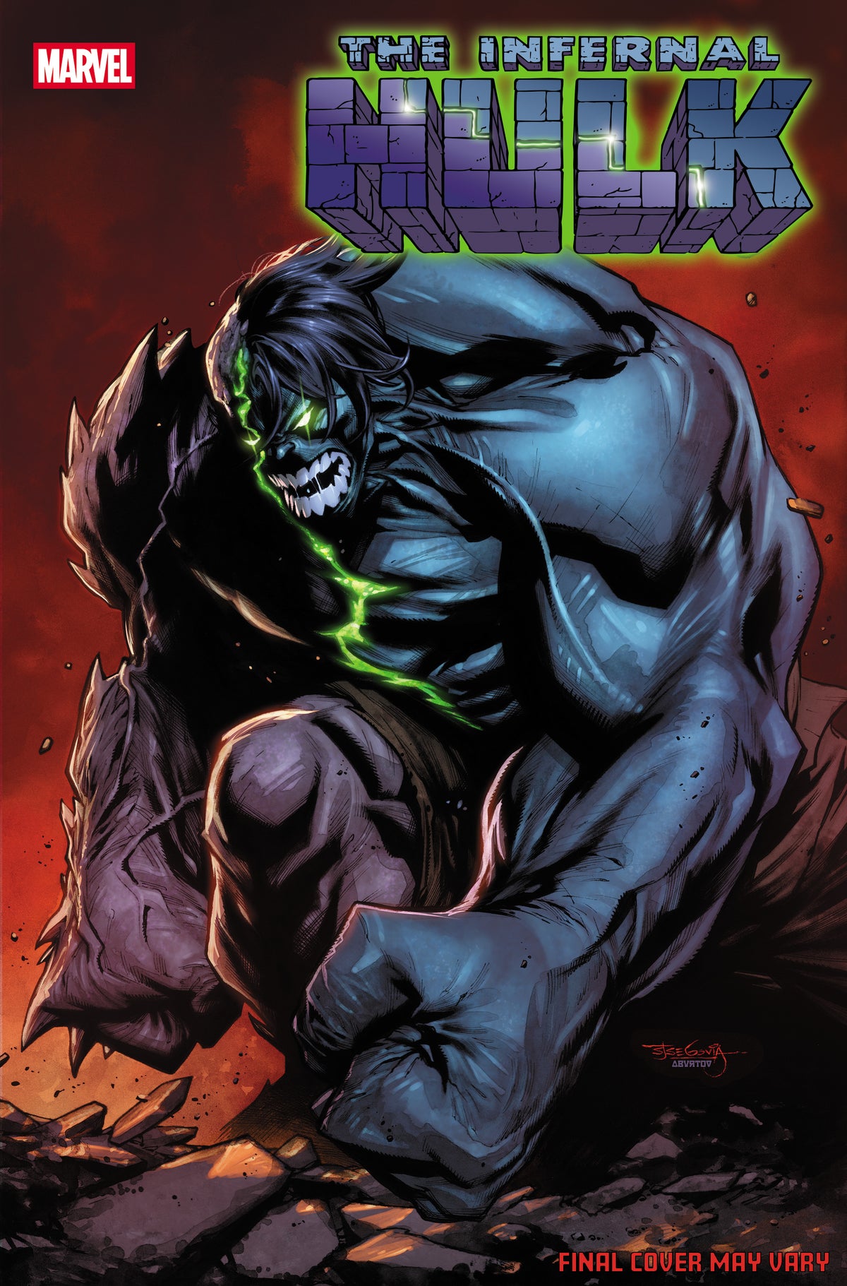 Infernal Hulk #3 Stephen Segovia Variant