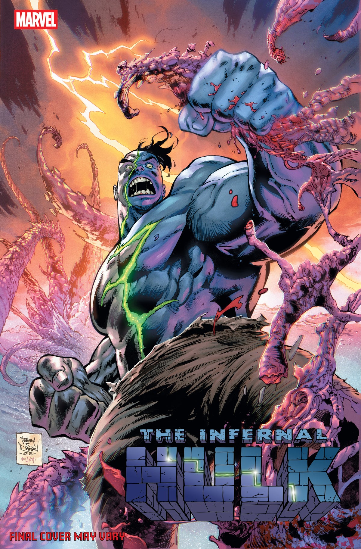 Infernal Hulk #4 Tony Daniel Variant