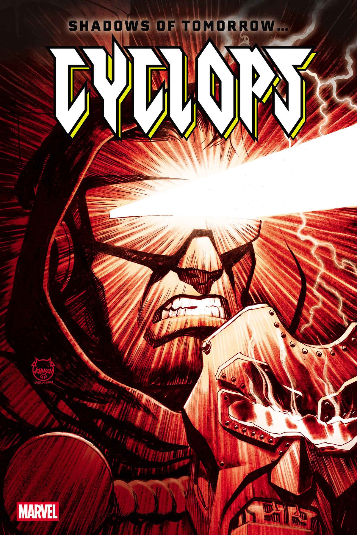 Cyclops #2 Dave Johnson Doom Homage Variant