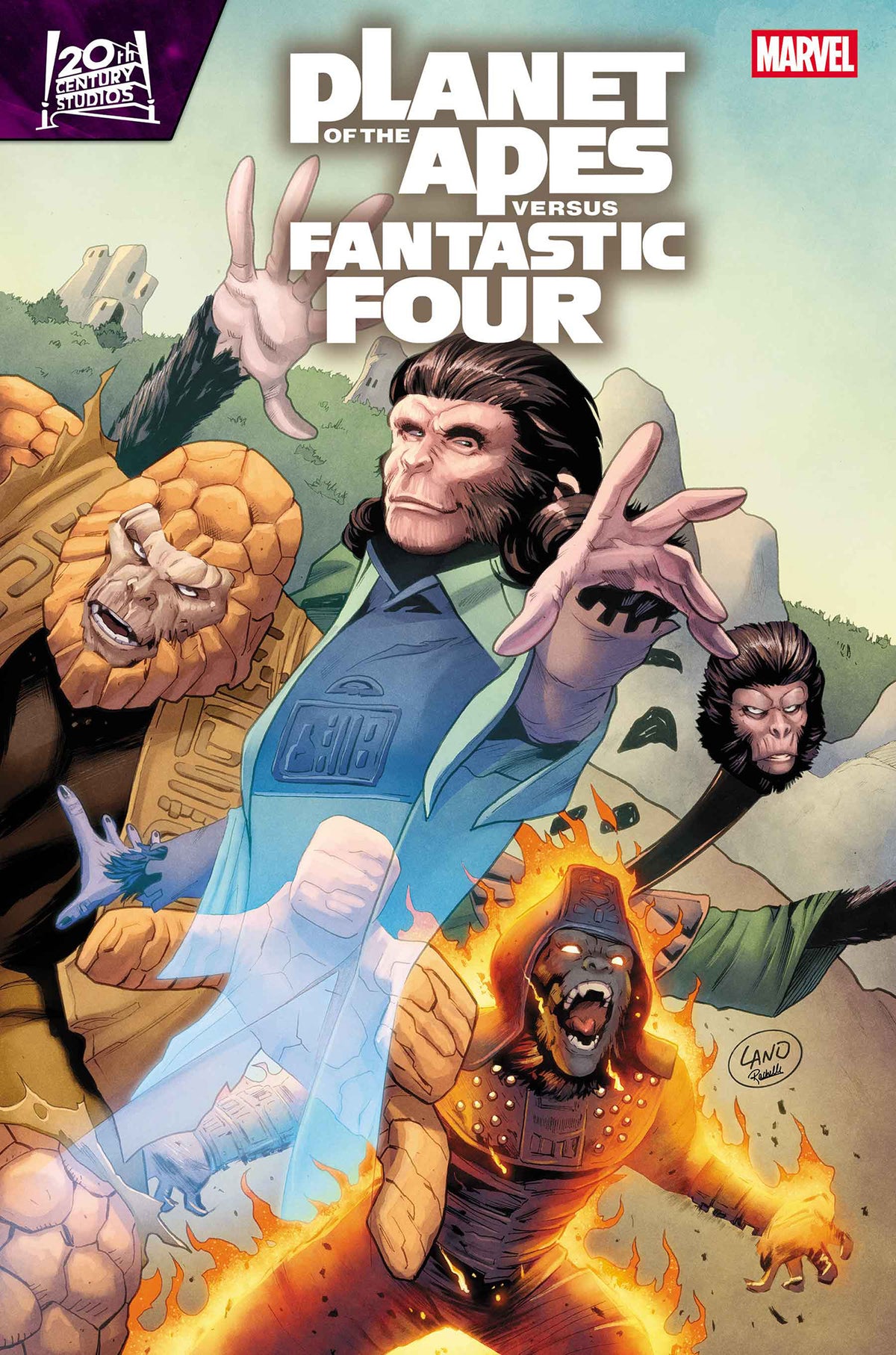 Planet Of The Apes vs. Fantastic Four #2