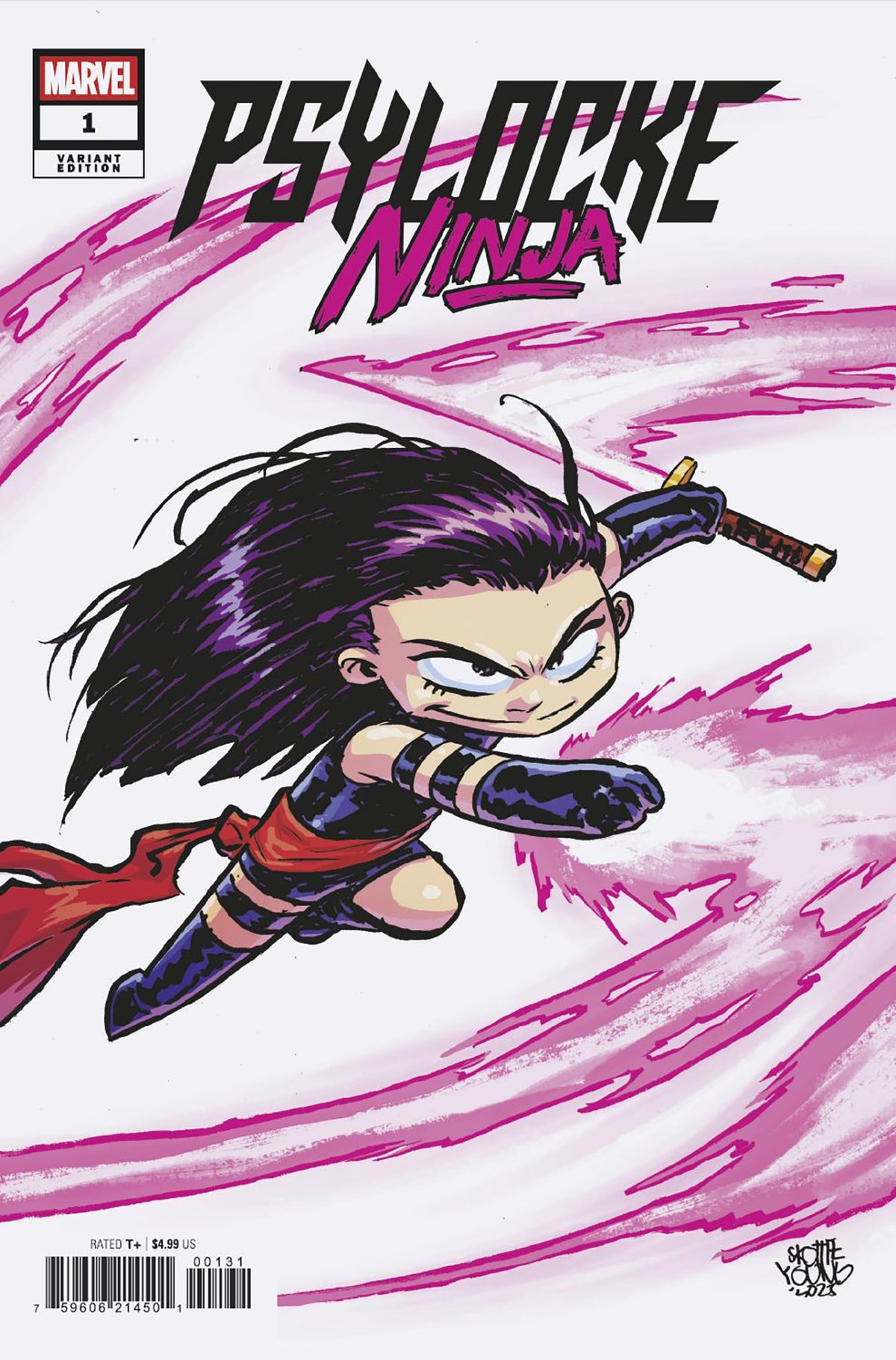 Psylocke: Ninja #1 Skottie Young Variant