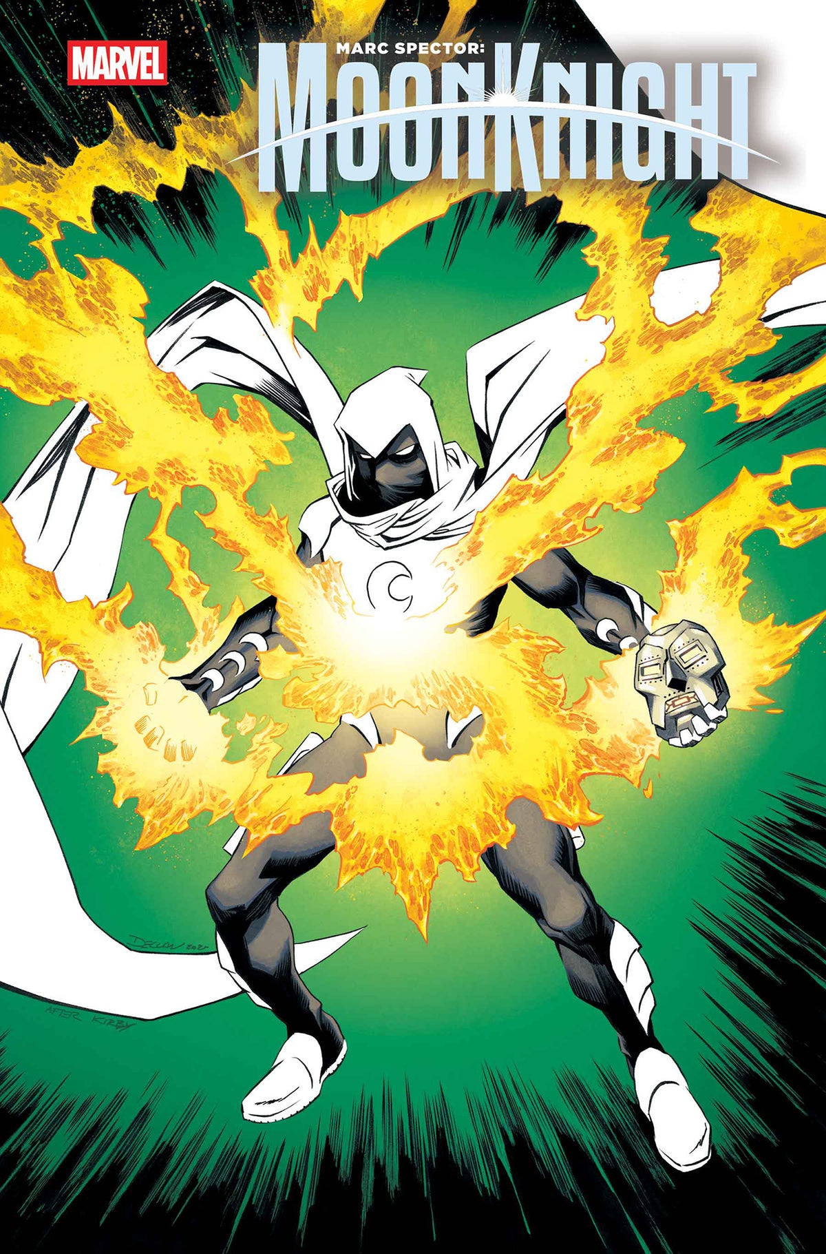 Marc Spector: Moon Knight #2 Declan Shalvey Doom Homage Variant