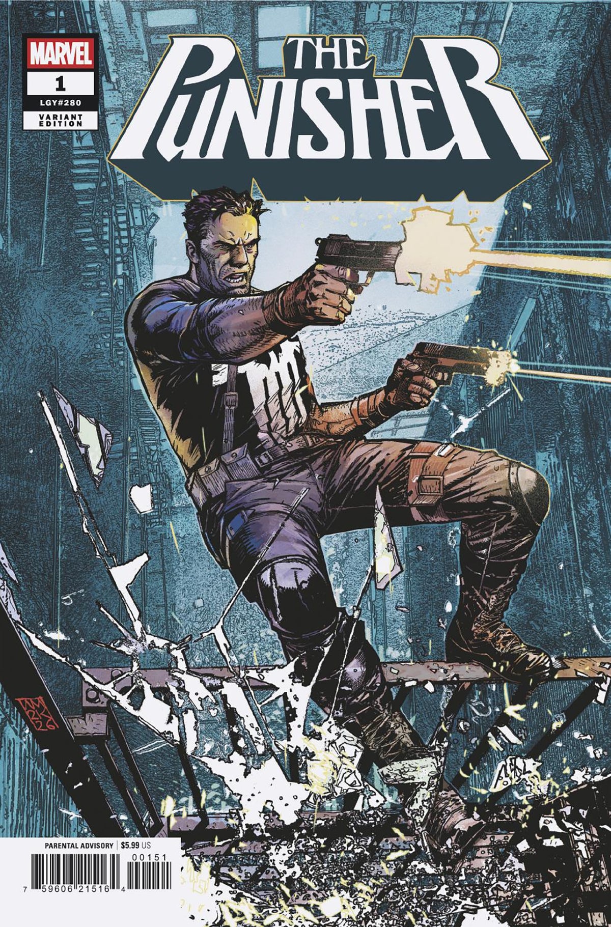 Punisher #1 Alex Maleev Variant