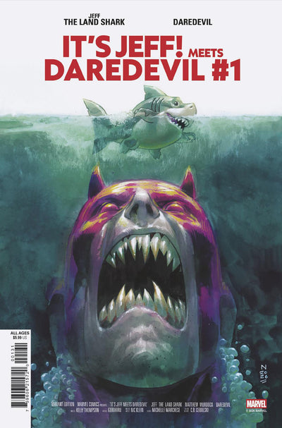 It's Jeff Meets Daredevil #1 Nic Klein Variant