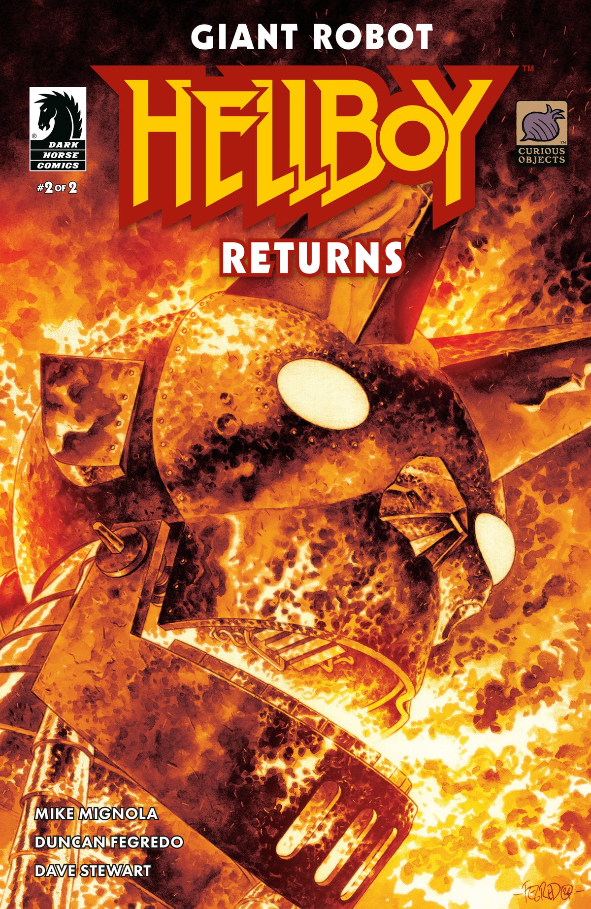 Giant Robot Hellboy Returns #2 (Cvr A) (Duncan Fegredo)