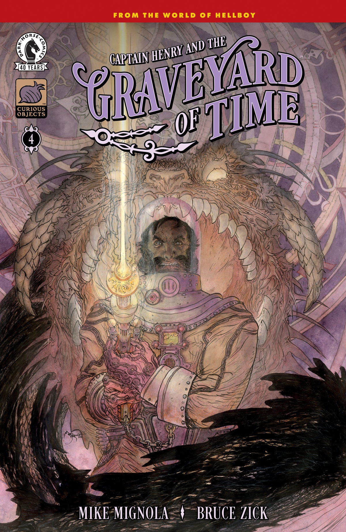 Captain Henry And The Graveyard Of Time #4 (Cover B) (Michael Kaluta)