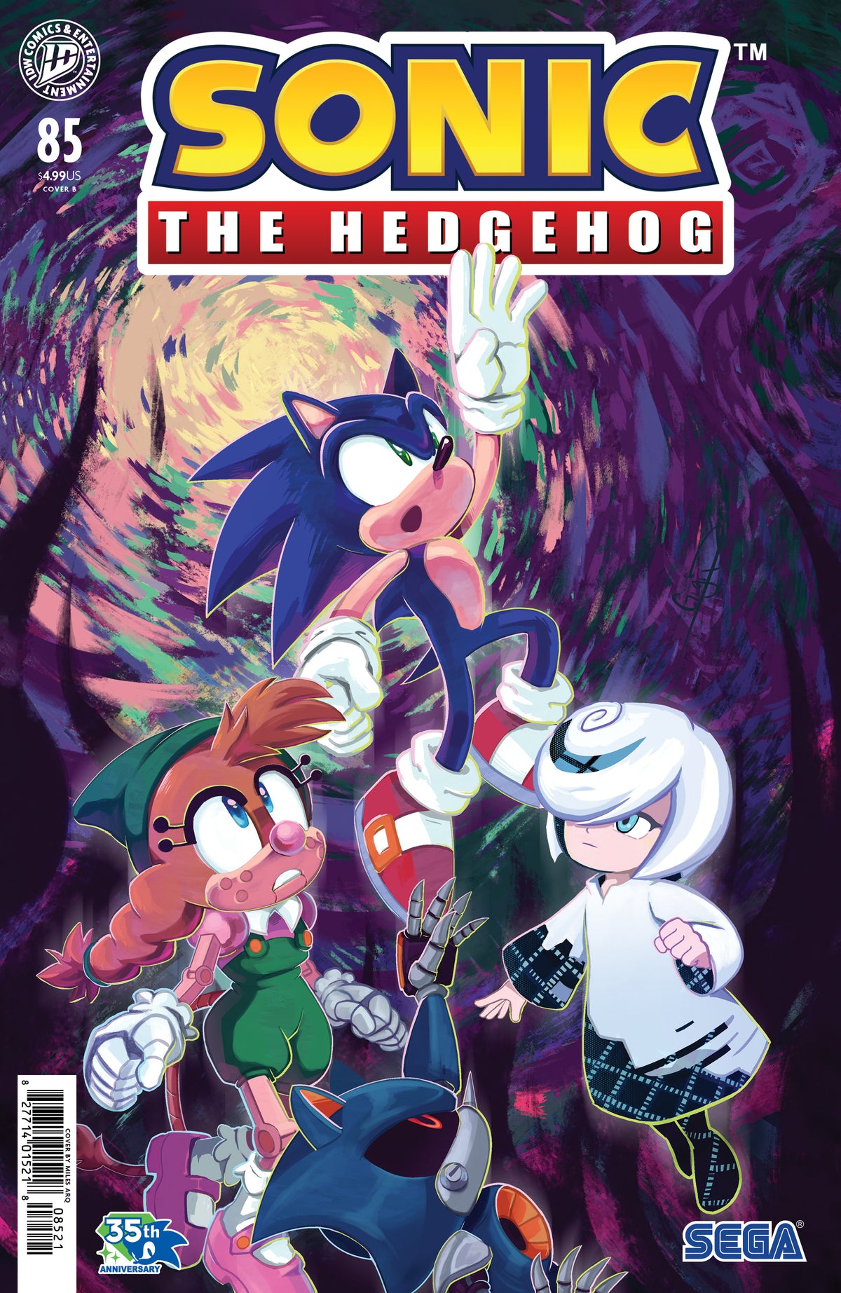 Sonic The Hedgehog #85 Variant B (Dutreix)