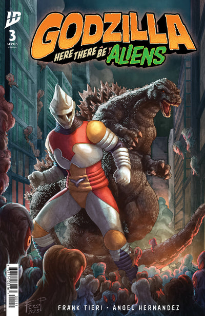 Godzilla: Here There Be Aliens #3 Cover A (Pe)