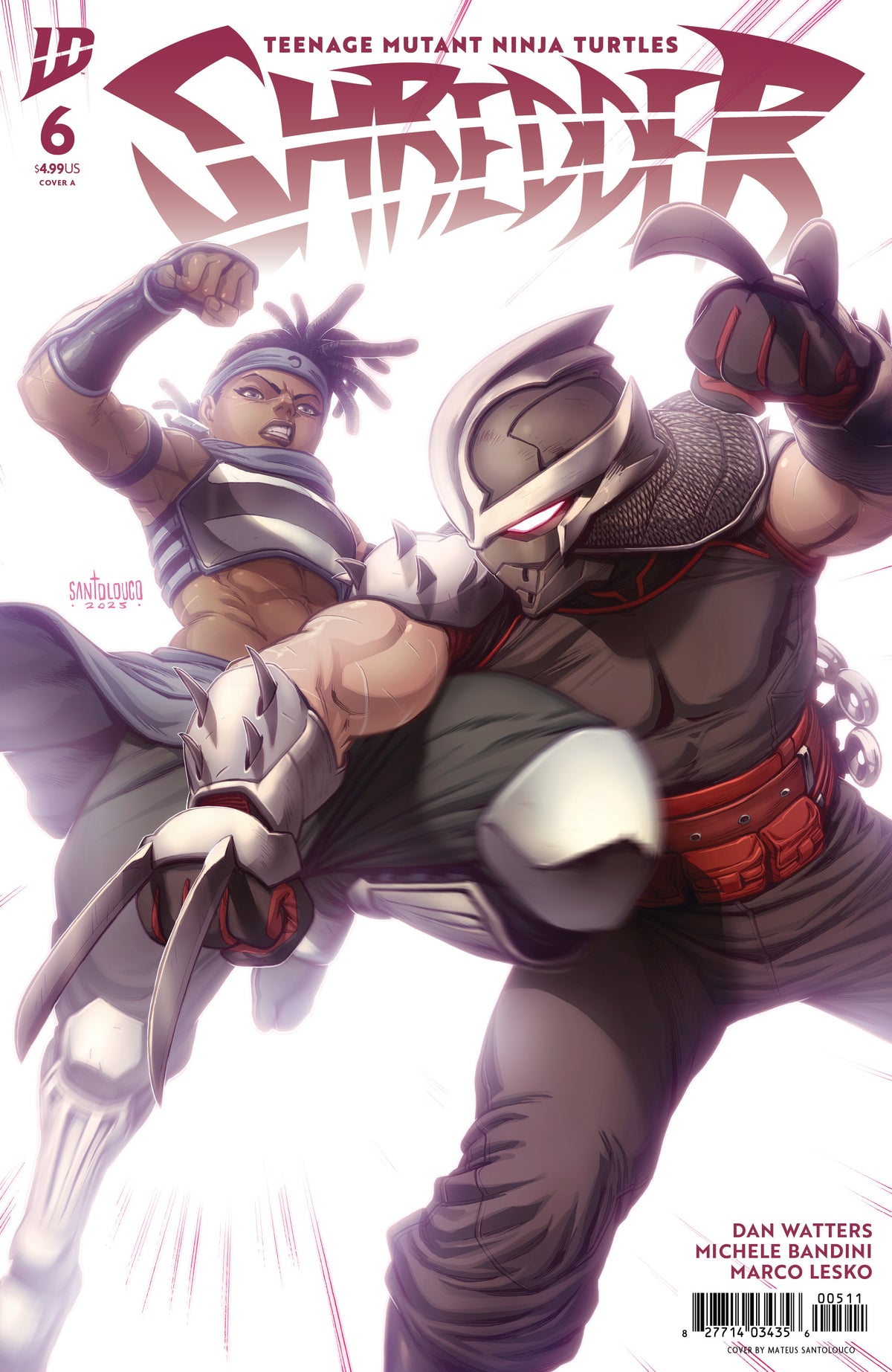 Teenage Mutant Ninja Turtles: Shredder #6 Cover A (Santolouco)