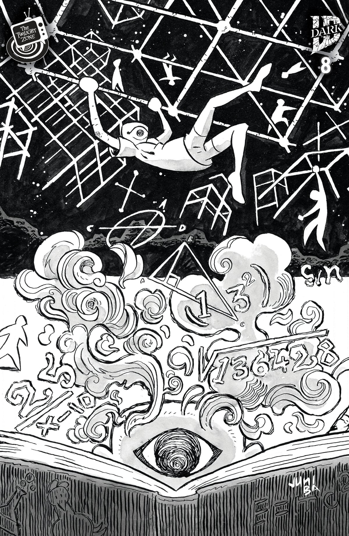 The Twilight Zone #8 Variant B (Ba Connecting Cover)