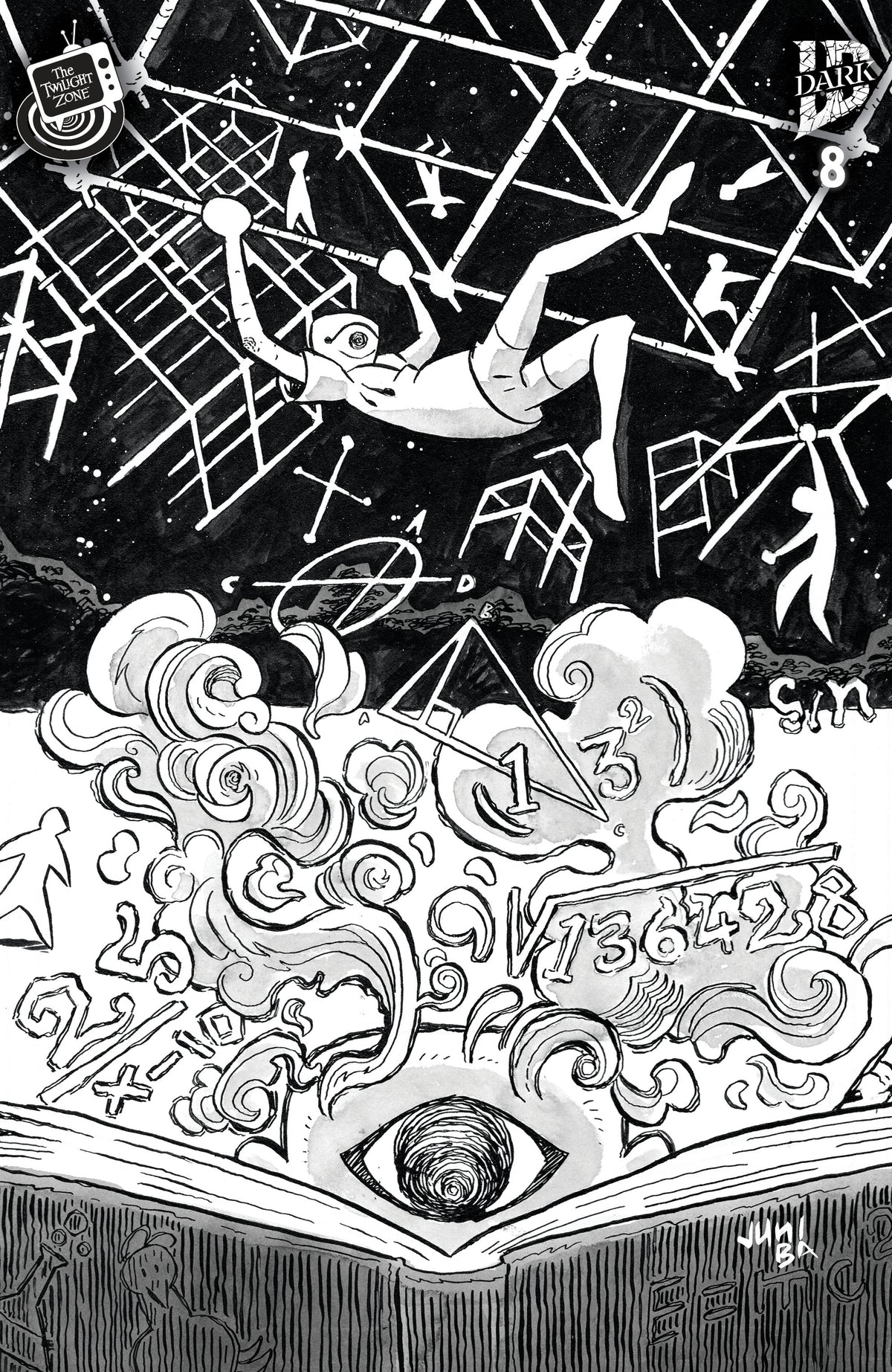 The Twilight Zone #8 Variant B (Ba Connecting Cover)