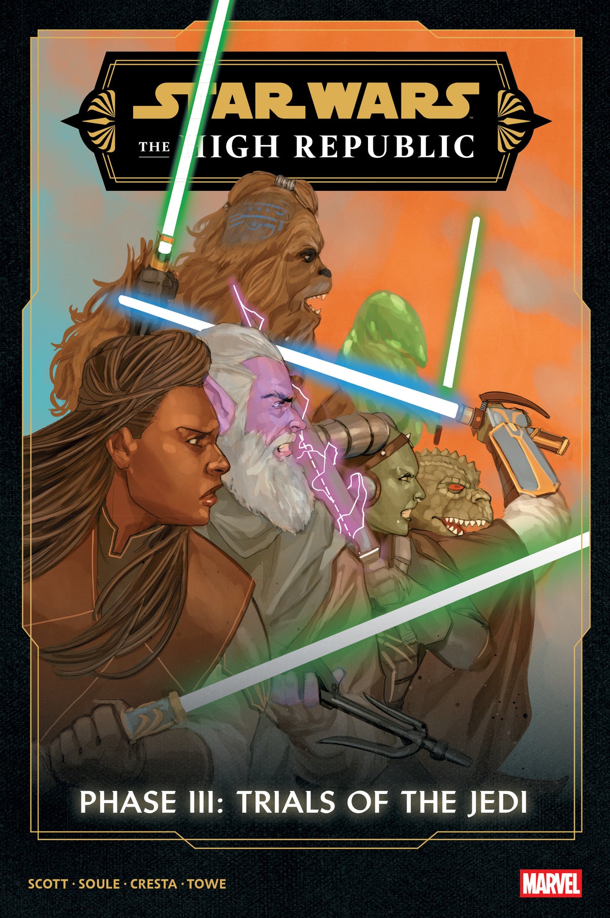 Star Wars: The High Republic Phase III Trials Of The Jedi Omnibus Phil Noto Cover