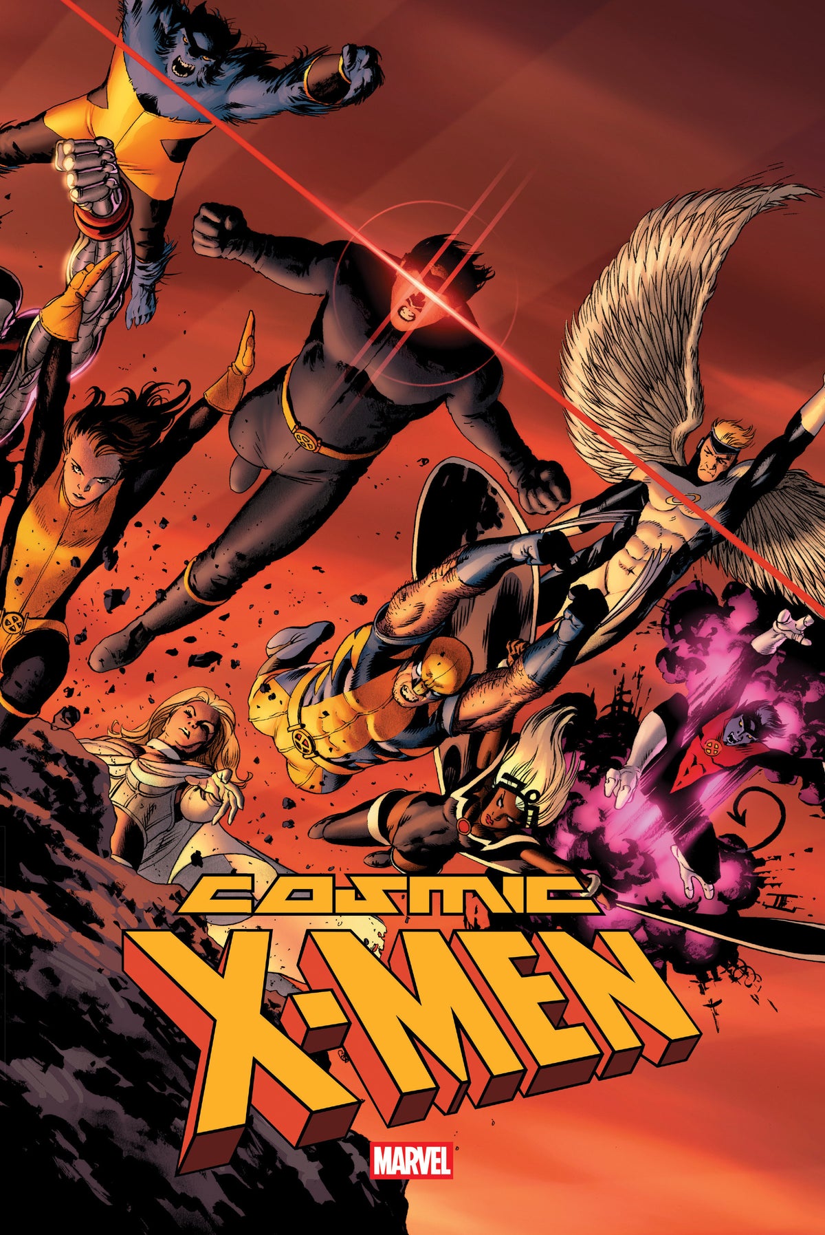Cosmic X-Men Omnibus Hardcover John Cassaday Cover
