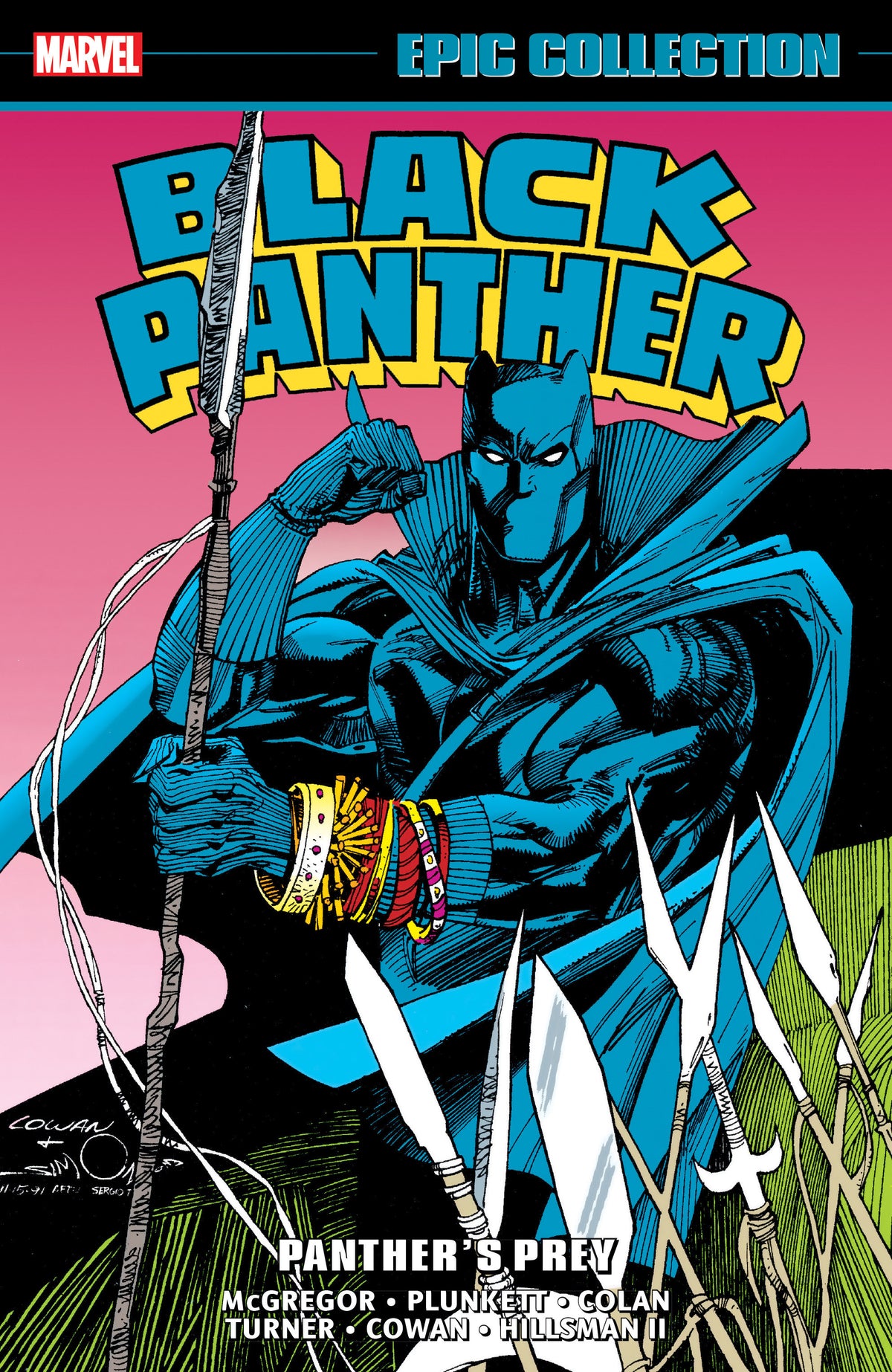 Black Panther: Panther's Prey Omnibus Denys Cowan Cover