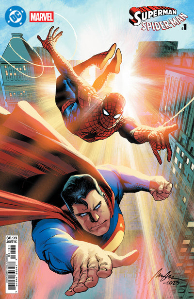DC Marvel Superman Spider-Man #1 (One Shot) Cover C Rafael Albuquerque Card Stock Variant