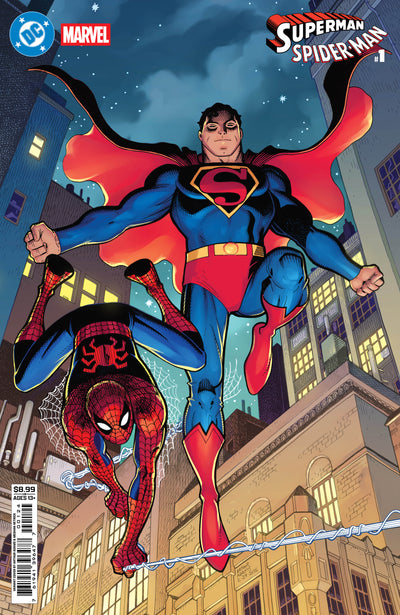 DC Marvel Superman Spider-Man #1 (One Shot) Cover L Arthur Adams Card Stock Variant