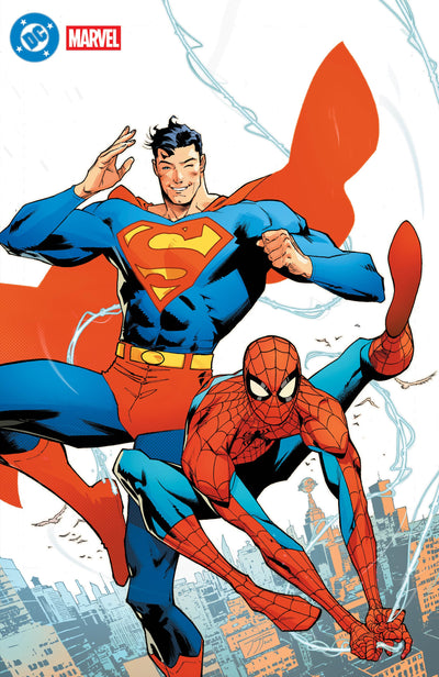 DC Marvel Superman Spider-Man #1 (One Shot) Cover Y Jorge Jimenez Foil Variant